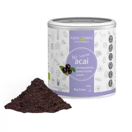 ACAI Taşıyıcı içermeyen %100 organik toz, 80 g