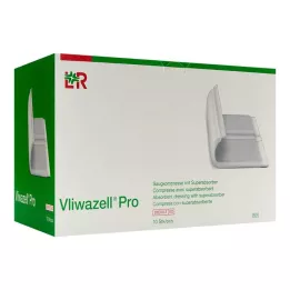 VLIWAZELL Pro superabsorb.compress.sterile 20x40 cm, 10 adet