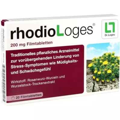 RHODIOLOGES 200 mg film kaplı tabletler, 20 adet
