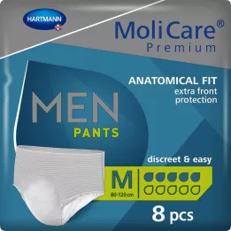 MOLICARE Premium MEN Pantolon 5 damla M, 8 adet
