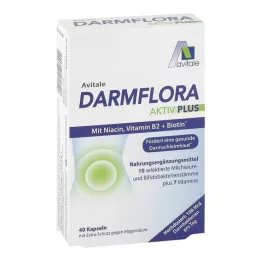 DARMFLORA Active Plus 100 milyar bakteri + 7 vitamin, 40 adet