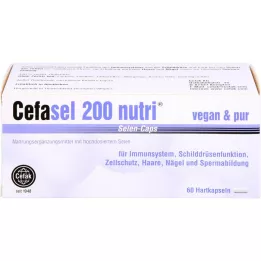 CEFASEL 200 nutri selenyum kapsül, 60 adet