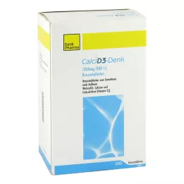 CALCI D3-Denk 1.000 mg/880 I.U. efervesan tablet, 120 adet