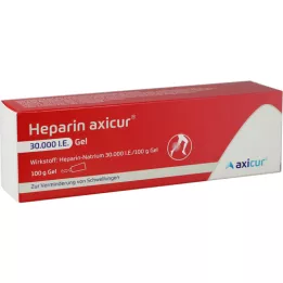 HEPARIN AXICUR 30.000 I.U. jel, 100 g