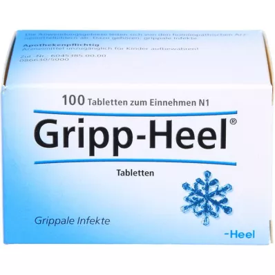 GRIPP-HEEL Tabletler, 100 adet