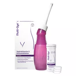 MULTI-GYN Vajinal duş kombine paket efervesan tabletler, 1 P