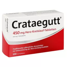 CRATAEGUTT 450 mg kardiyovasküler tablet, 100 adet