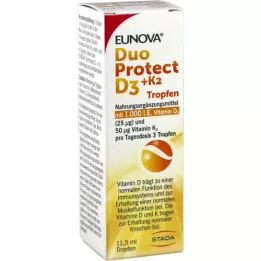 EUNOVA DuoProtect D3+K2 1000 I.U./50 μg damla, 11,5 ml
