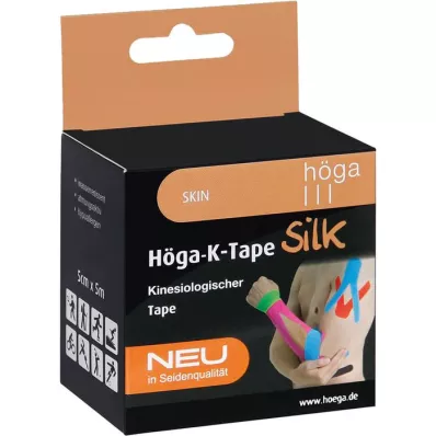 HÖGA-K-TAPE İpek 5 cmx5 m l.fr.skin kinesiol.tape, 1 adet