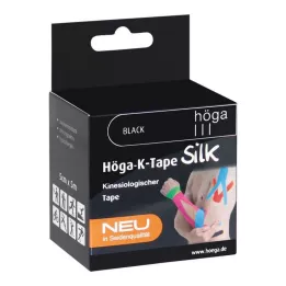 HÖGA-K-TAPE İpek 5 cmx5 m l.fr.siyah kinesiol.bant, 1 adet