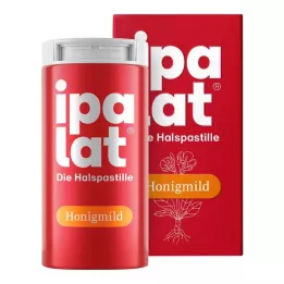 IPALAT Boğaz pastilleri mentolsüz ballı hafif, 40 adet