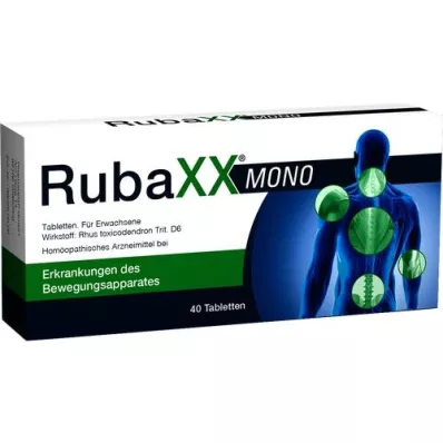 RUBAXX Mono tabletler, 40 adet