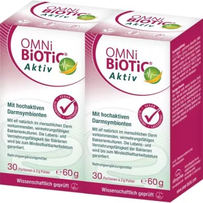 OMNI BiOTiC aktif toz, 2X60 g