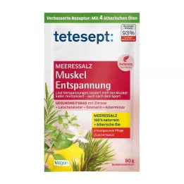 TETESEPT Deniz tuzu kas gevşetici, 80 g