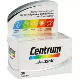 CENTRUM A-Zinc Tablet, 30 Kapsül