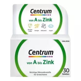 CENTRUM A-Zinc Tablet, 30 Kapsül