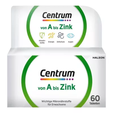 CENTRUM A-Zinc Tablet, 60 Kapsül