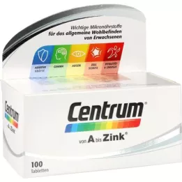 CENTRUM A-Zinc Tablet, 100 Kapsül