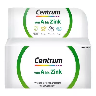 CENTRUM A-Zinc Tablet, 100 Kapsül
