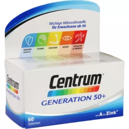 CENTRUM Generation 50+ Tablet, 60 Kapsül