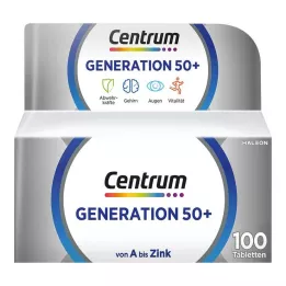 CENTRUM Generation 50+ Tablet, 100 Kapsül