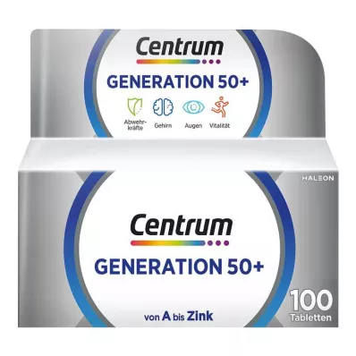 CENTRUM Generation 50+ Tablet, 100 Kapsül