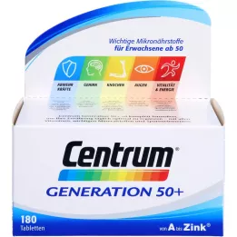 CENTRUM Generation 50+ Tablet, 180 Kapsül