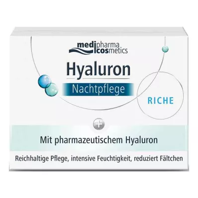 HYALURON NACHTPFLEGE kavanozda riche krem, 50 ml