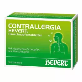 CONTRALLERGIA Hevert Saman Nezlesi Tabletleri, 100 Kapsül