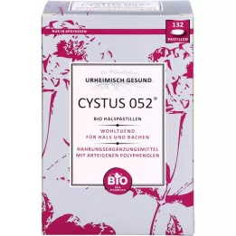 CYSTUS 052 Organik boğaz pastilleri, 132 adet