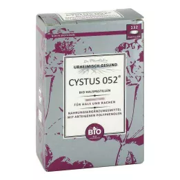 CYSTUS 052 Organik boğaz pastilleri, 132 adet