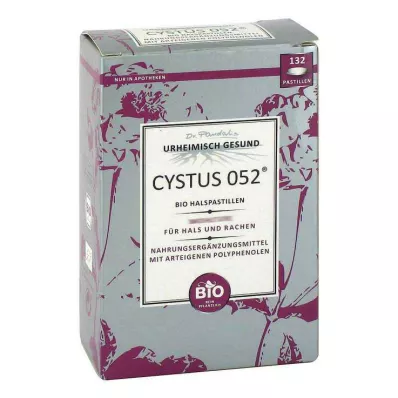 CYSTUS 052 Organik boğaz pastilleri, 132 adet