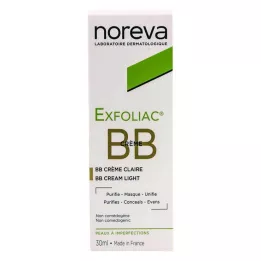 NOREVA Exfoliac tinted BB-krem light, 30 ml
