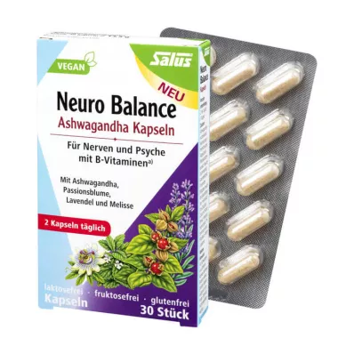 NEURO BALANCE Ashwagandha Kapsülleri Salus, 30 Kapsül