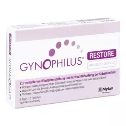 GYNOPHILUS vajinal tabletleri geri yükleyin, 2 adet