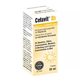 CEFAVIT D3 Oral kullanım için sıvı saf damla, 20 ml