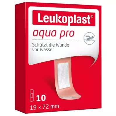 Leukoplast aqua pro şeritler 19x72 mm, 10 adet Leukoplast aqua pro şeritler 19x72 mm, 10 adet