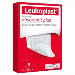 LEUKOPLAST Leukomed steril 5x7.2 cm yara örtüsü, 5 adet
