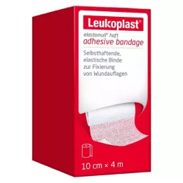 LEUKOPLAST Elastomull yapışkan sabitleme bandı elastik 10 cmx4 m, 1 adet