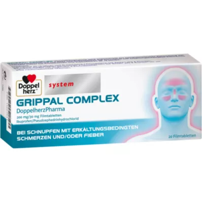 GRIPPAL COMPLEX DoppelherzPharma 200 mg/30 mg FTA, 20 adet