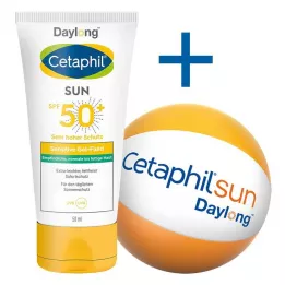 CETAPHIL Sun Daylong SPF 50+ sens.gel-fluid yüz, 50 ml