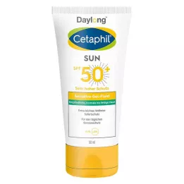 CETAPHIL Sun Daylong SPF 50+ sens.gel-fluid yüz, 50 ml