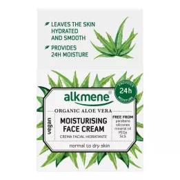ALKMENE Nemlendirici yüz kremi organik aloe vera, 50 ml