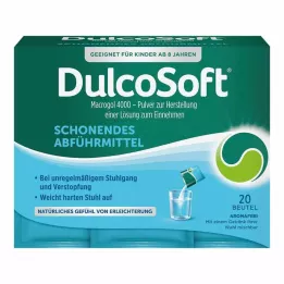 Kabızlık için DulcoSoft® toz müshil, 20X10 g