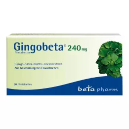 GINGOBETA 240 mg film kaplı tabletler, 50 adet