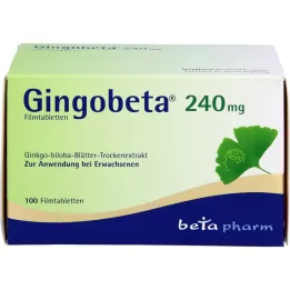 GINGOBETA 240 mg film kaplı tablet, 100 adet