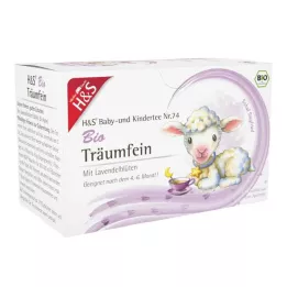 H&amp;S Organik bebek ve çocuk çayı Träumefein filtre torbası, 20X1,2 g