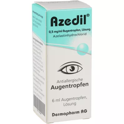 AZEDIL 0,5 mg/ml göz damlası çözeltisi, 6 ml