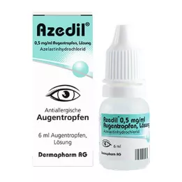 AZEDIL 0,5 mg/ml göz damlası çözeltisi, 6 ml