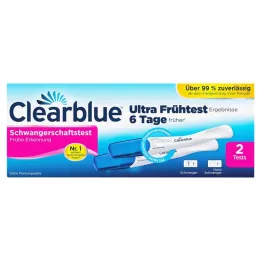 CLEARBLUE Erken teşhis gebelik testi, 2 adet